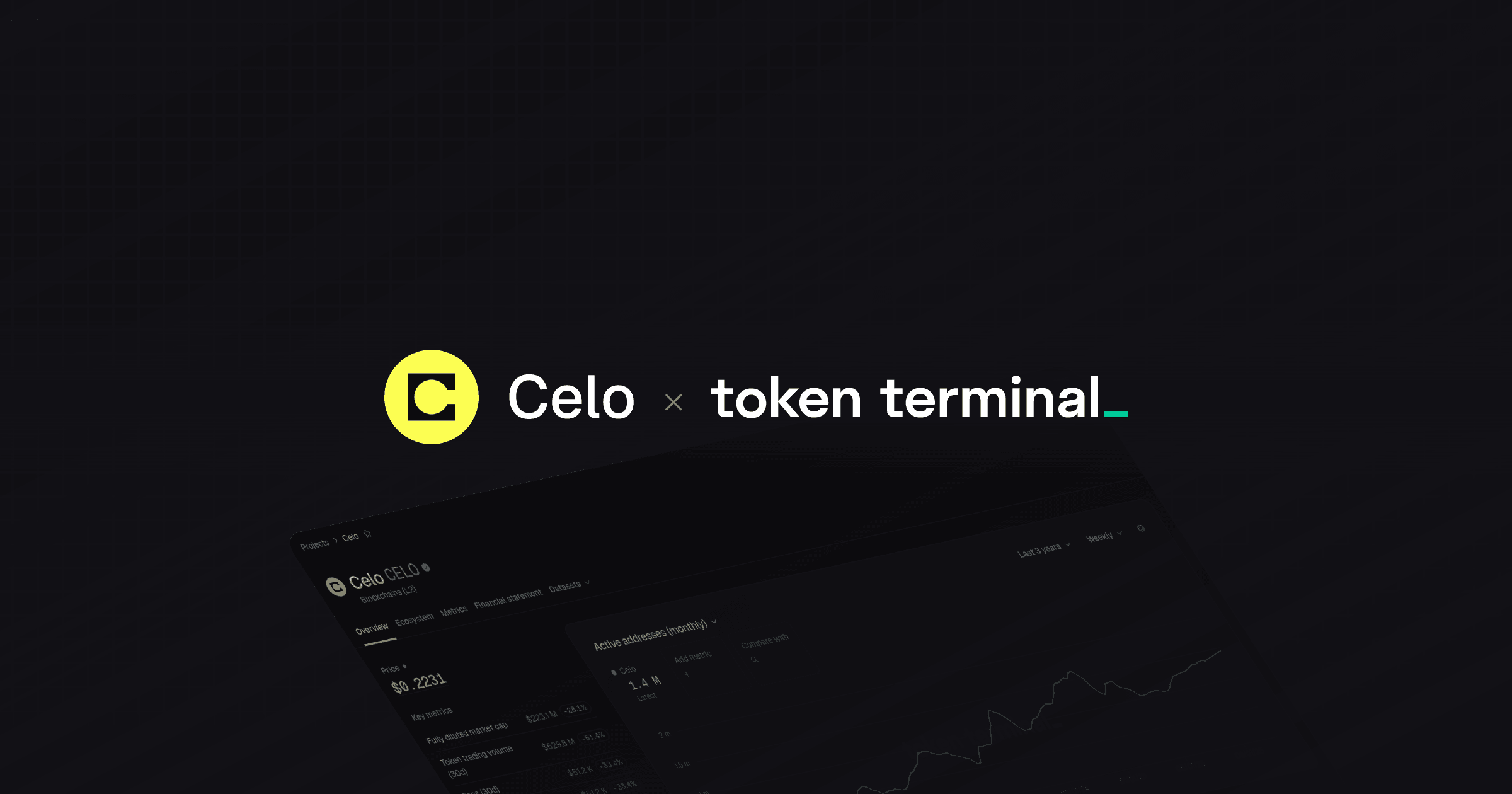 Token Terminal brings Celo's onchain data in front of 300,000 institutional customers