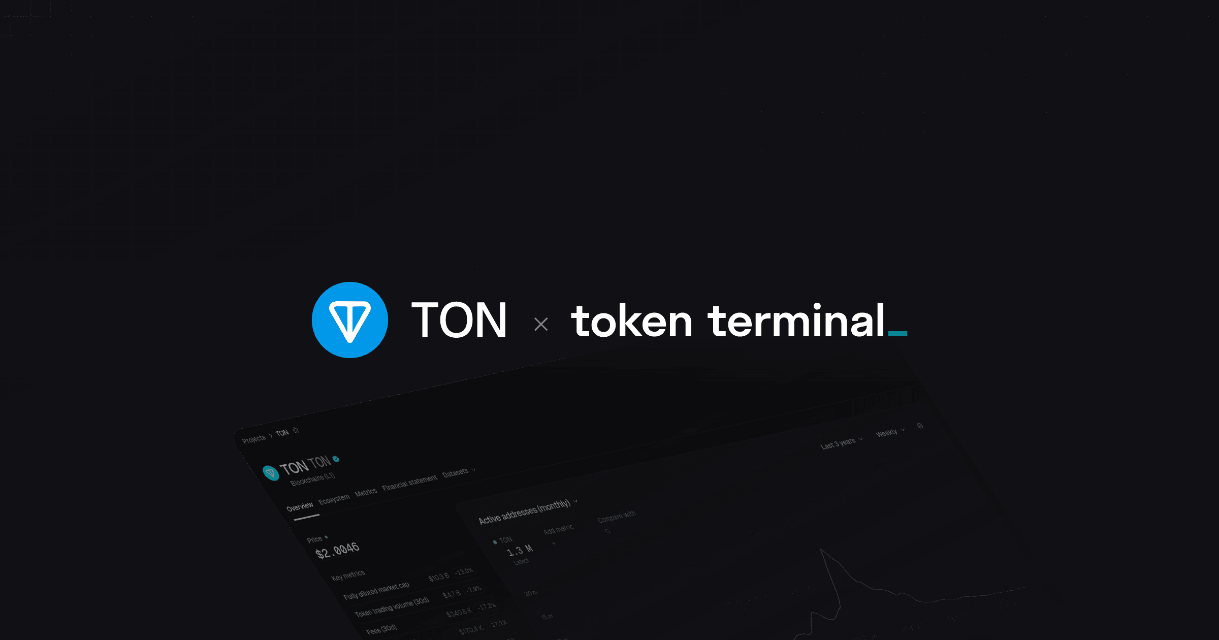 Token Terminal brings TON’s onchain data in front of 300,000 institutional customers