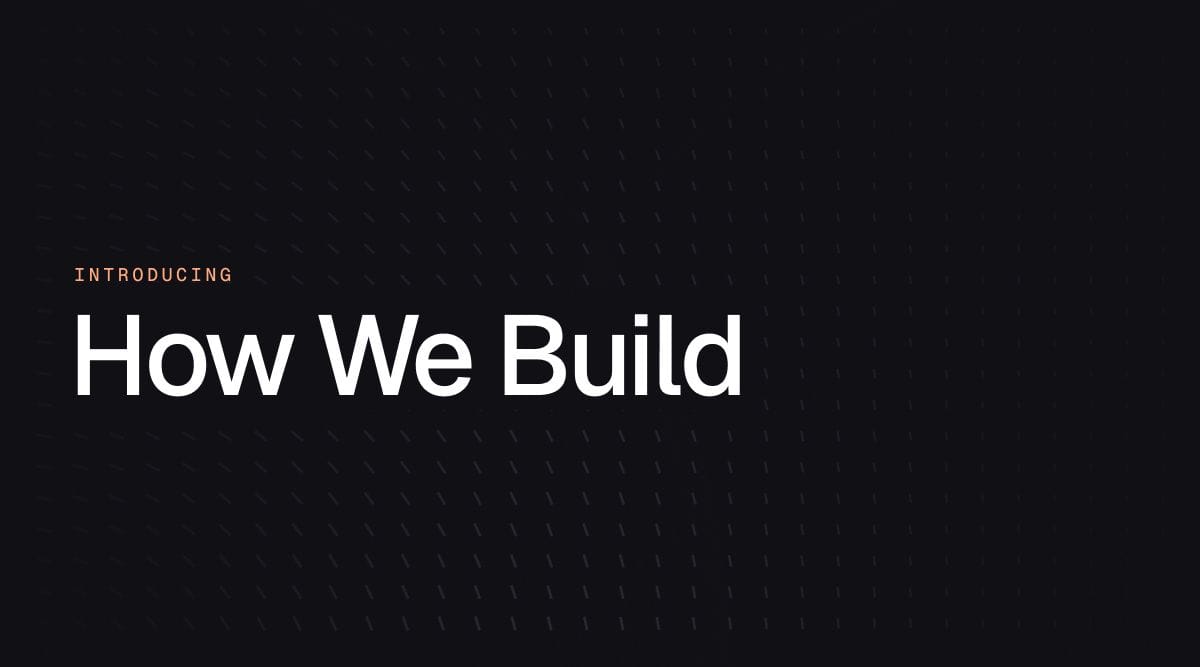 Announcing Our Engineering Blog Series: ‘How We Build’ by the Token Terminal Engineering Team