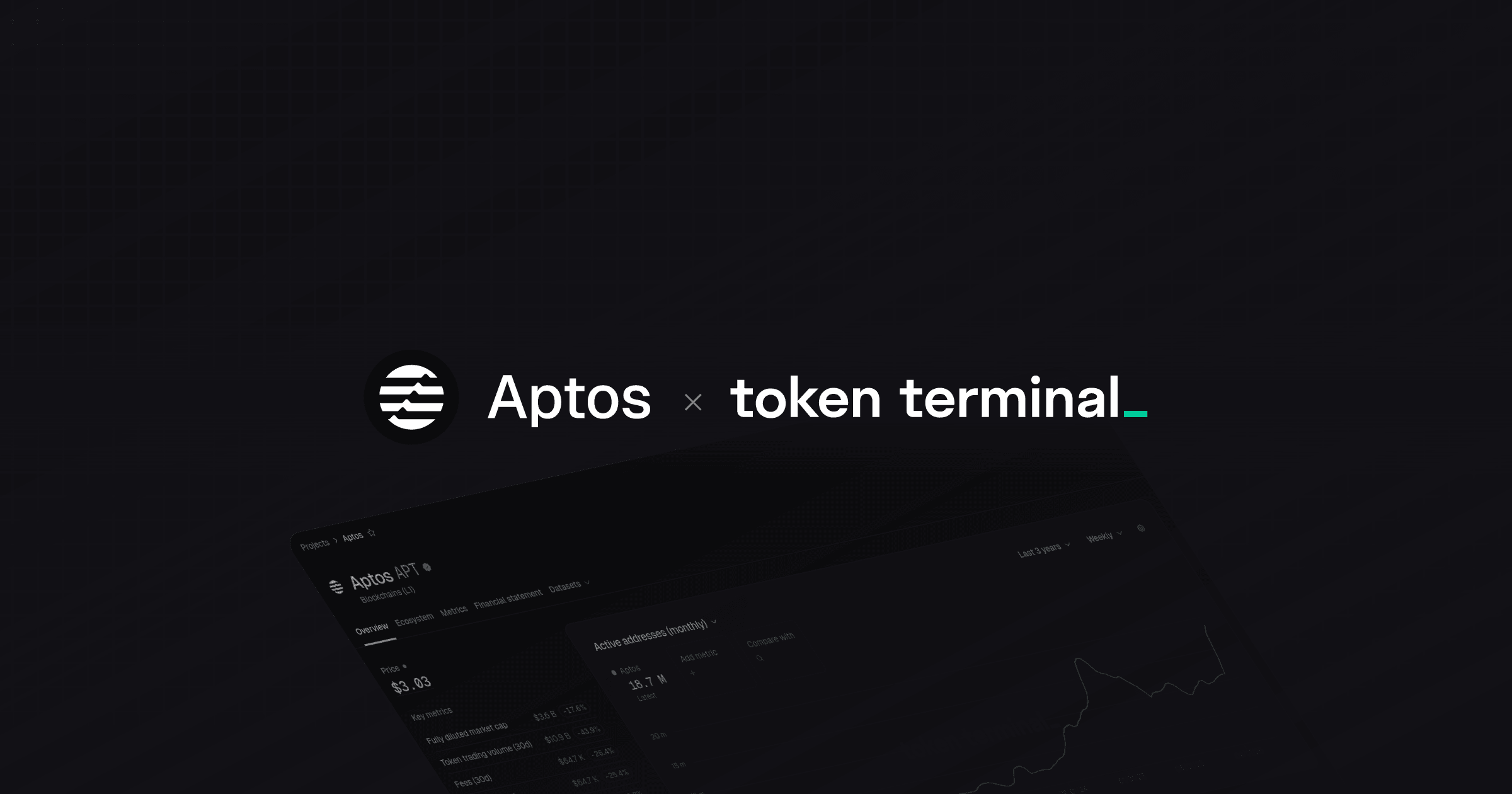 Token Terminal brings Aptos’ onchain data in front of 300,000 institutional customers