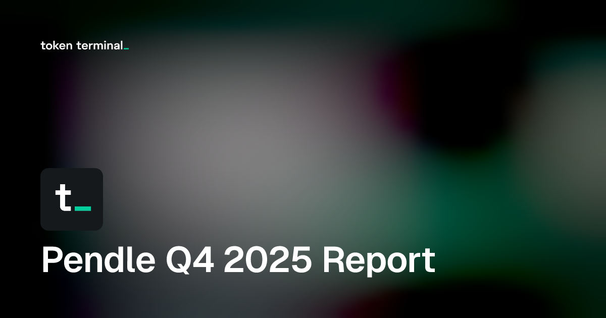 Dashboard - Pendle Q4 2025 Report | Token Terminal