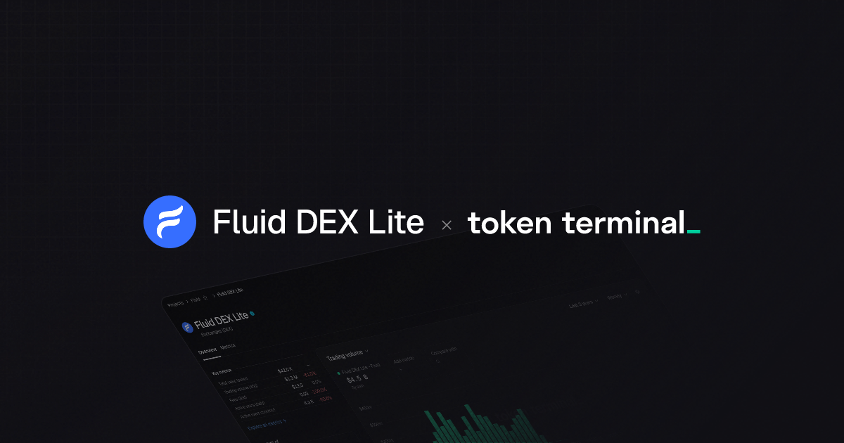Fluid DEX Lite overview | Token Terminal
