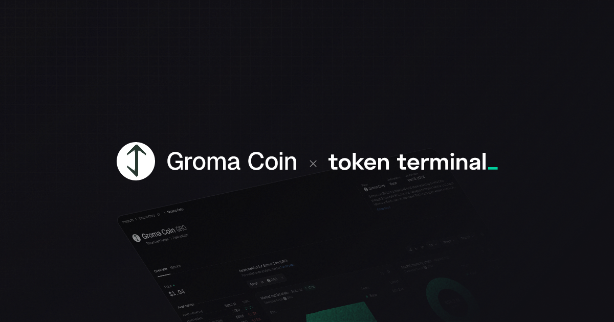 Groma Coin overview | Token Terminal