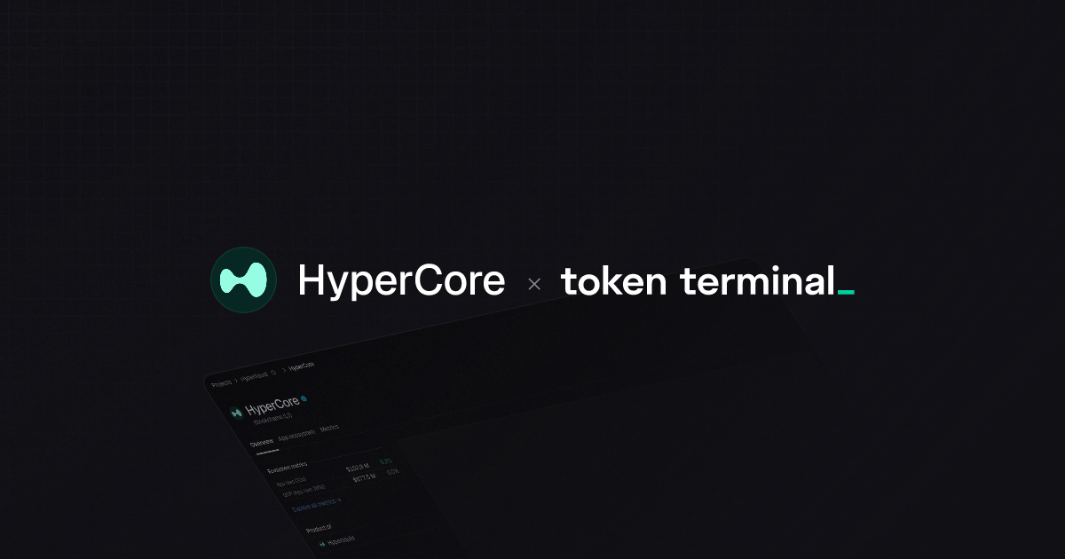 HyperCore overview | Token Terminal