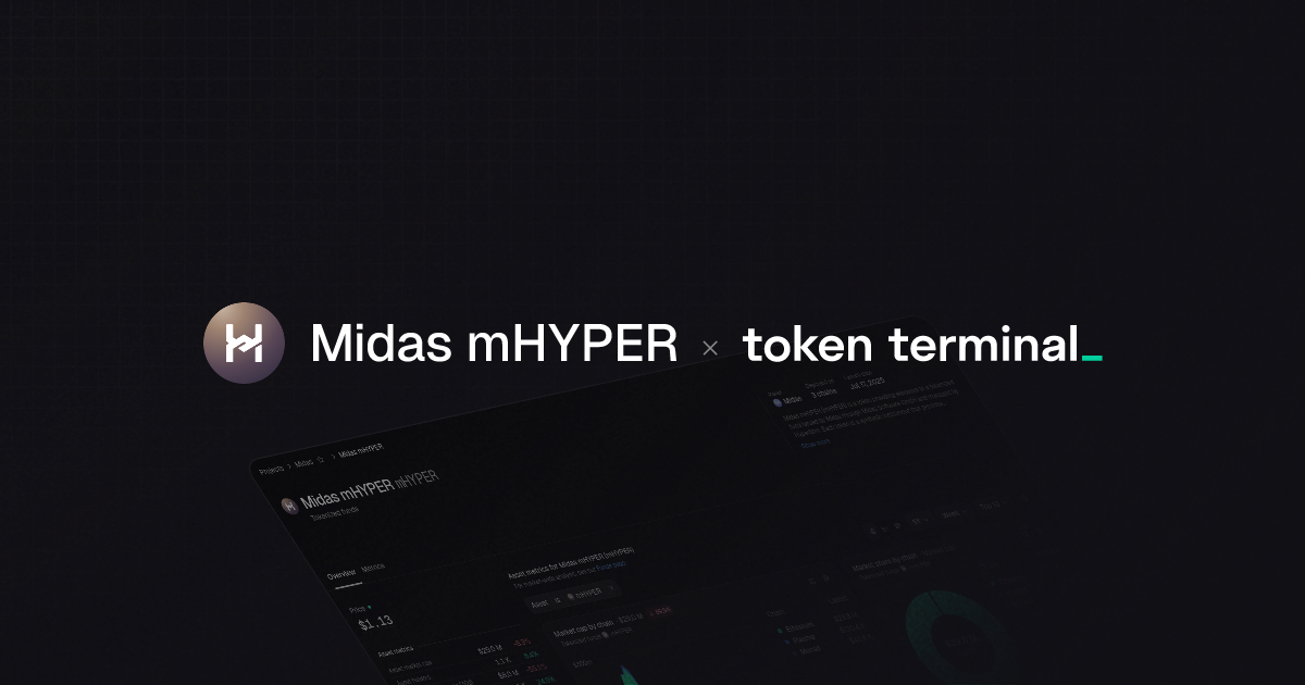 Midas mHYPER overview | Token Terminal