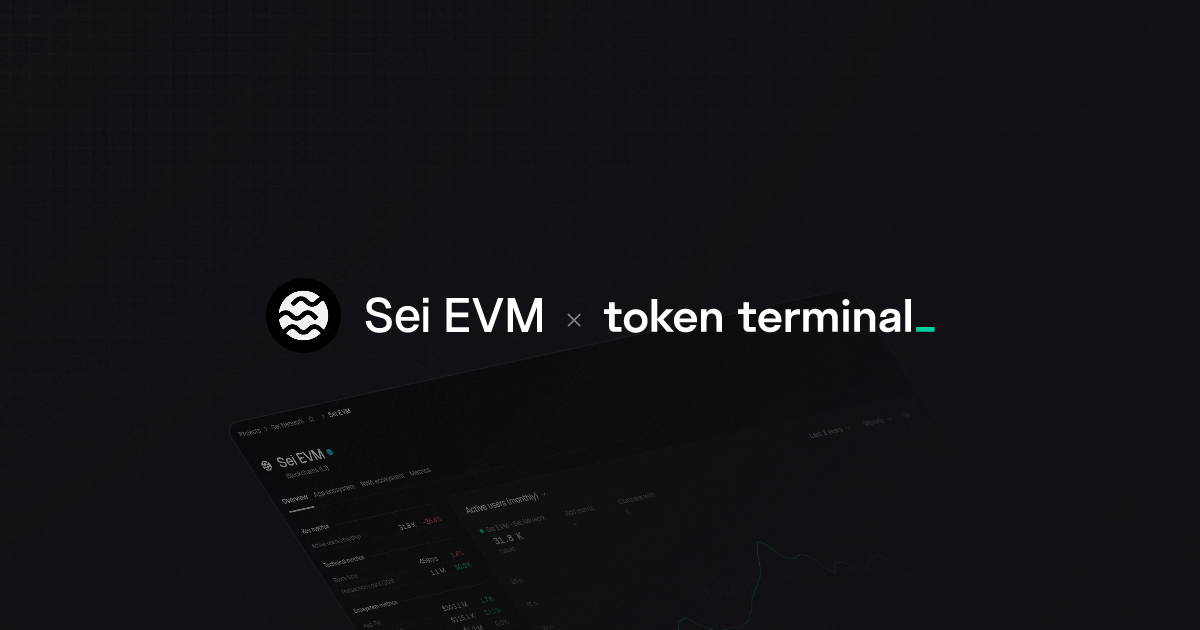 Sei EVM overview | Token Terminal