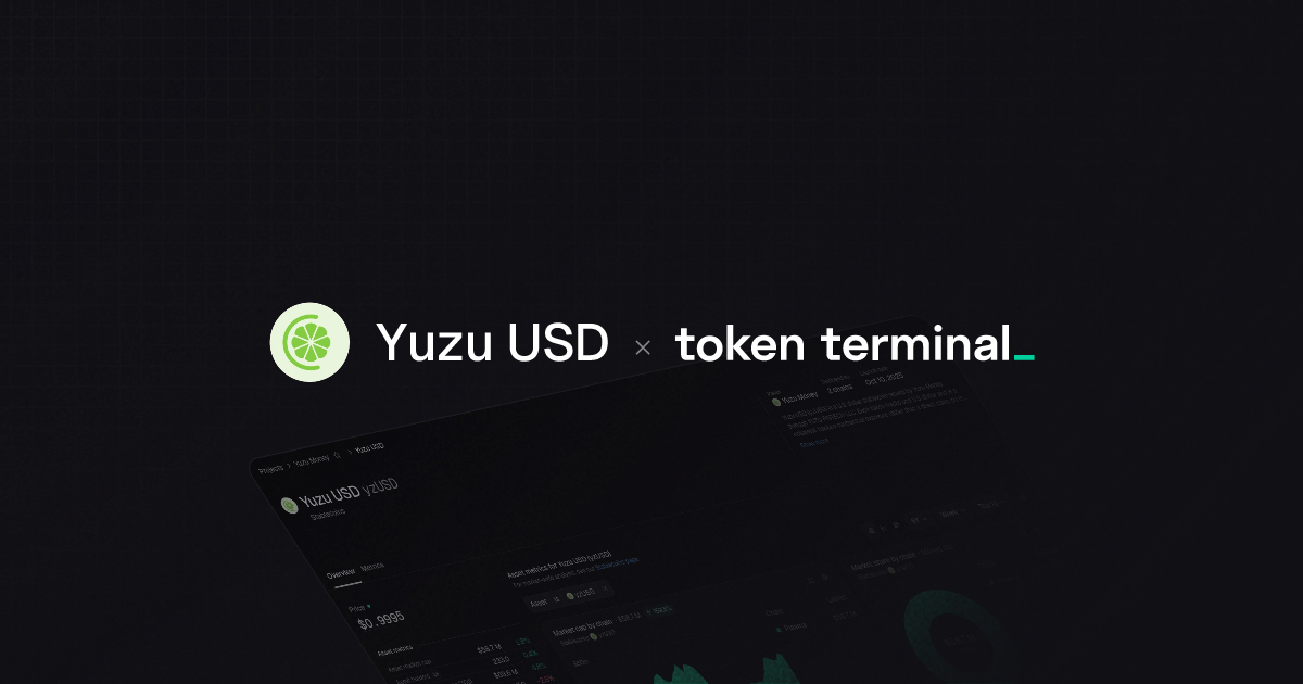 Yuzu USD overview | Token Terminal