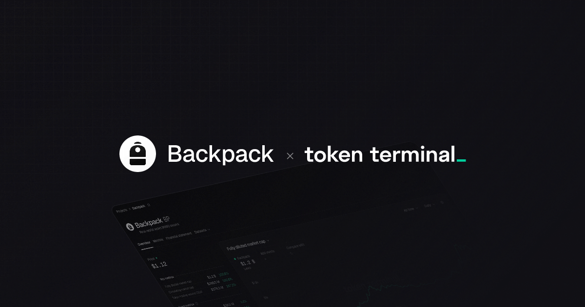 Backpack overview | Token Terminal