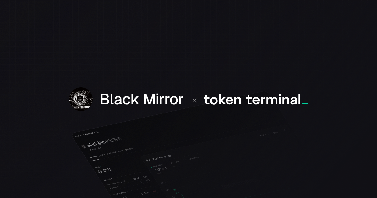 Black Mirror overview | Token Terminal
