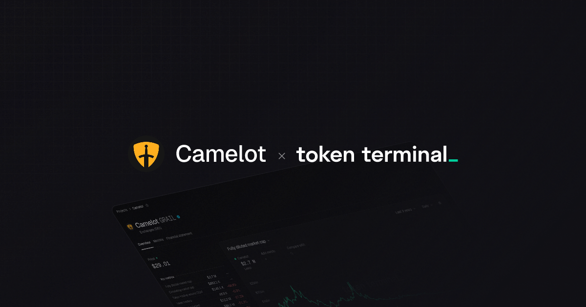 Camelot overview | Token Terminal