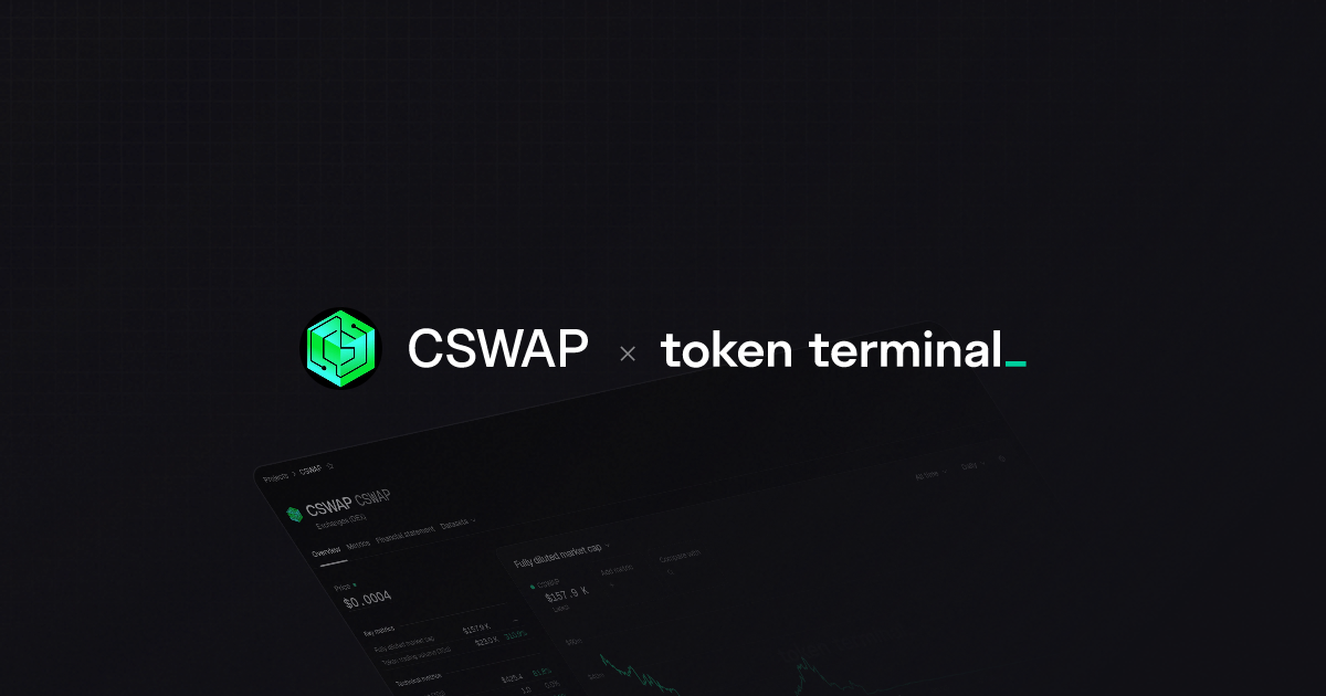 CSWAP overview | Token Terminal