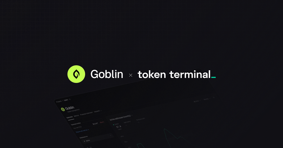 Goblin overview | Token Terminal