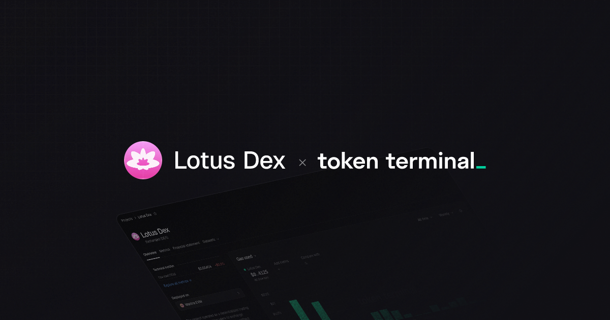 Lotus Dex overview | Token Terminal