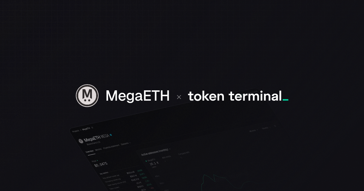 MegaETH overview | Token Terminal
