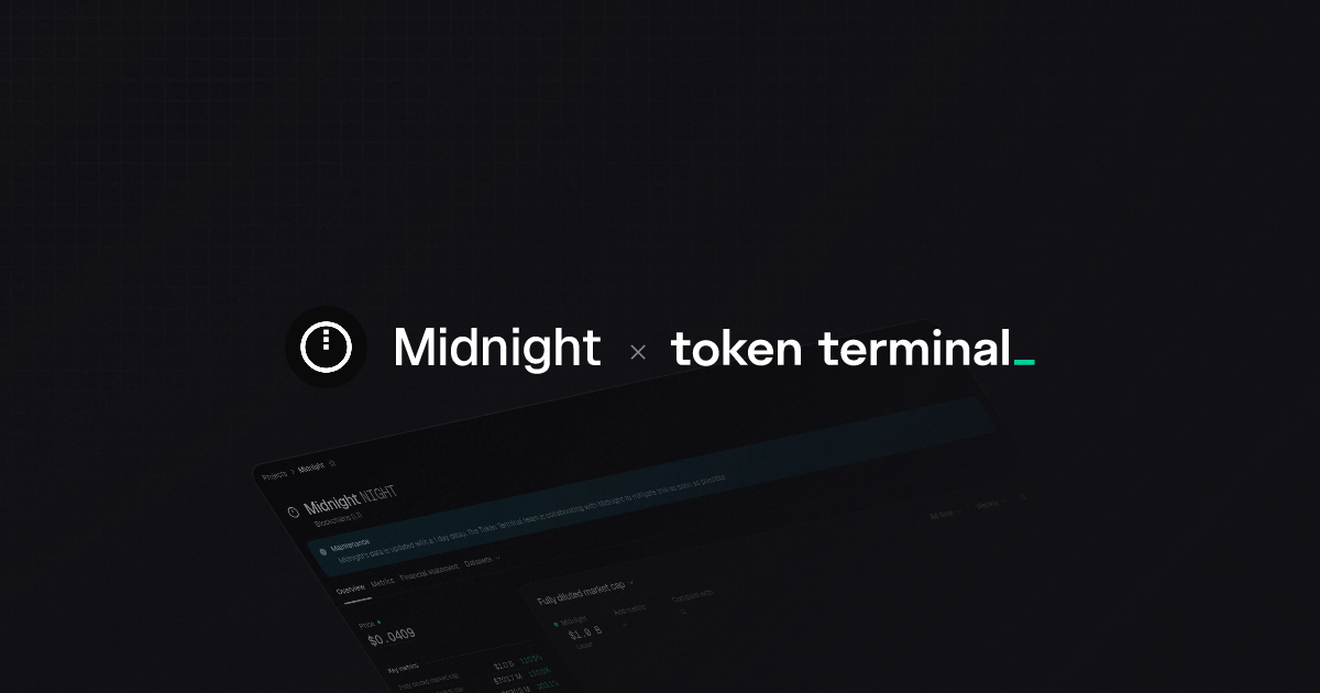 Midnight overview | Token Terminal