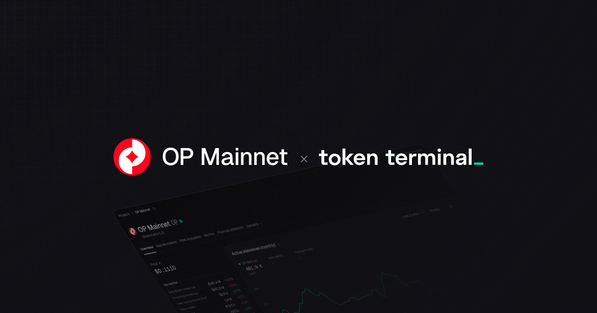 OP Mainnet overview | Token Terminal