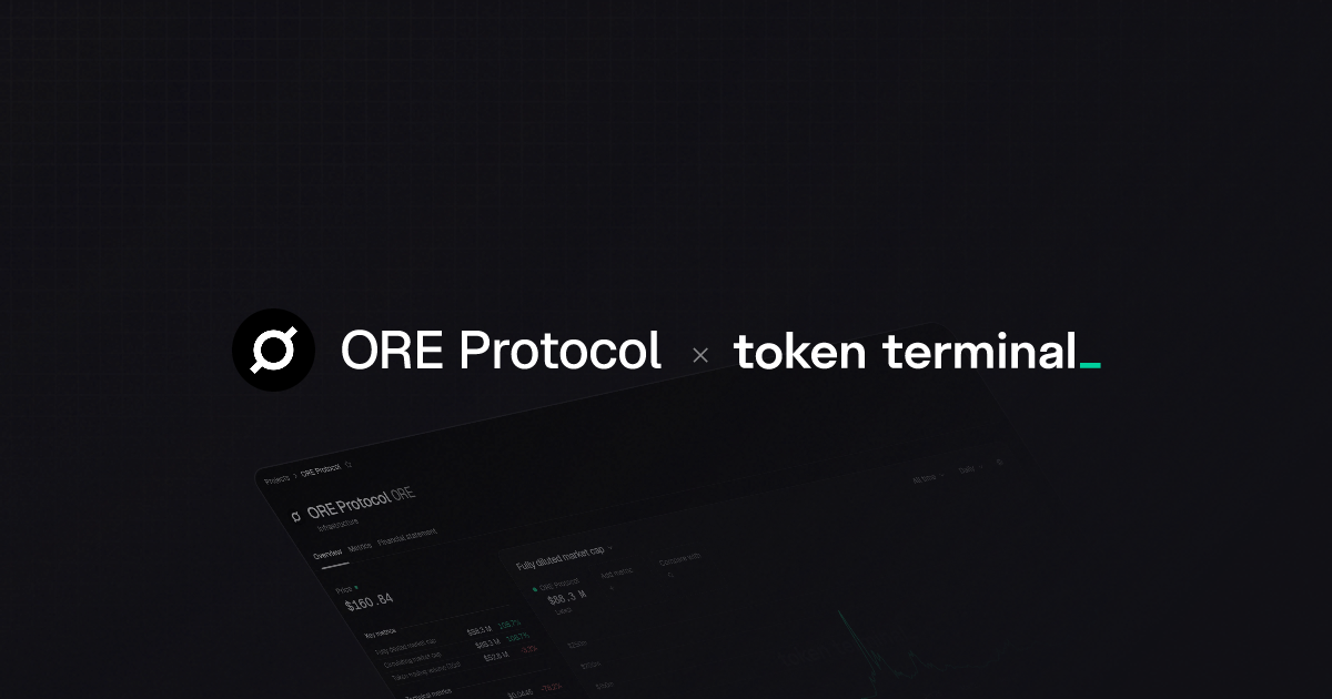 ORE Protocol metrics | Token Terminal