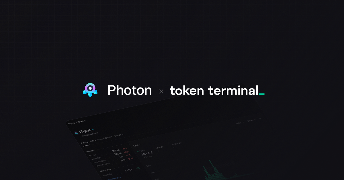 Photon overview | Token Terminal