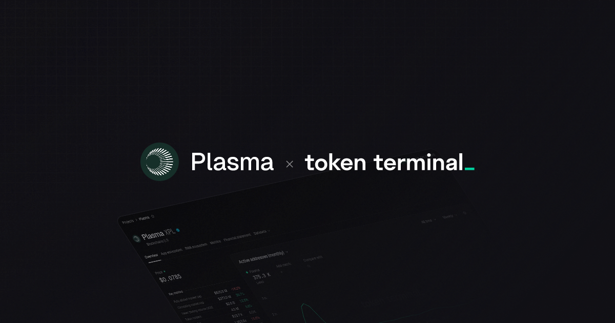 Plasma overview | Token Terminal
