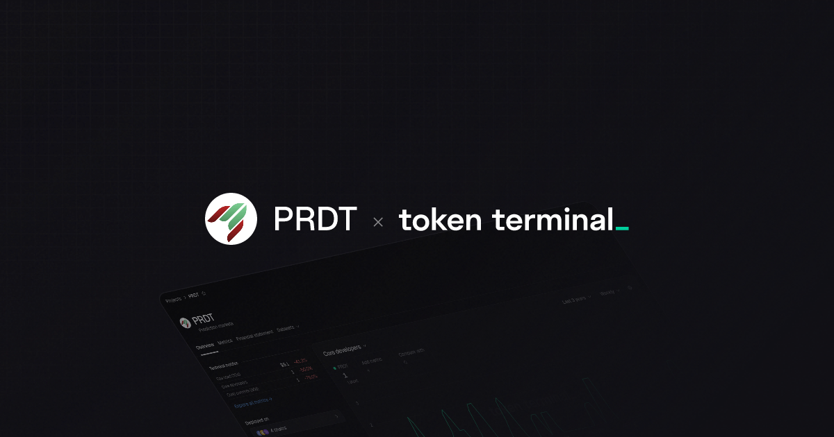 PRDT financial statement | Token Terminal