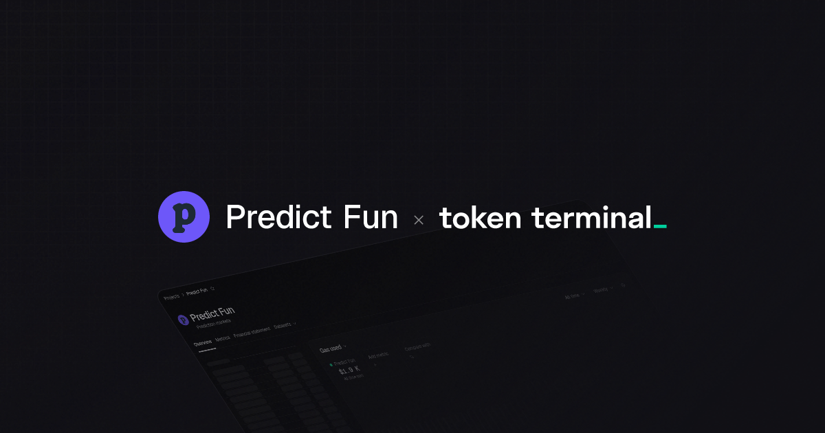 Predict Fun overview | Token Terminal