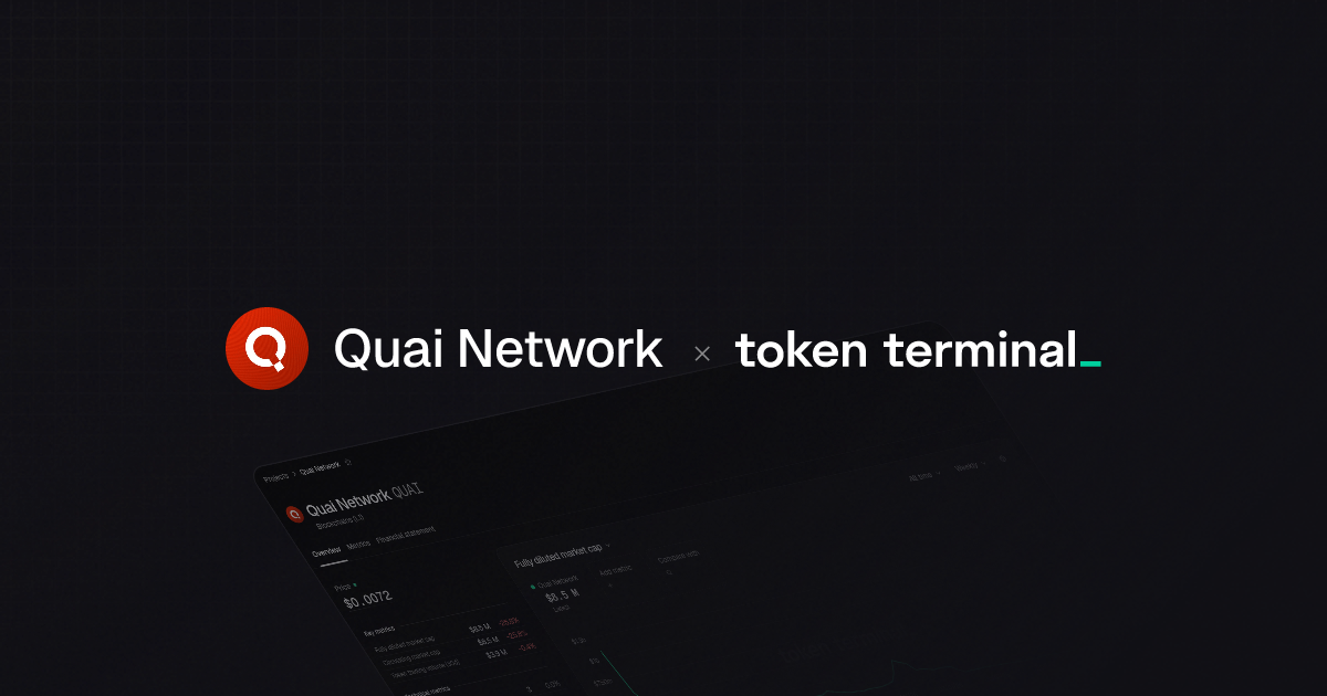 Quai Network metrics | Token Terminal