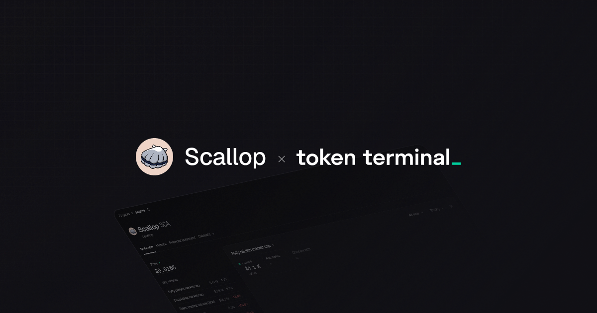 Scallop overview | Token Terminal