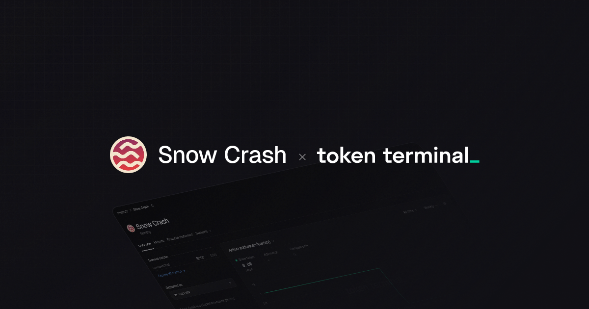 Snow Crash overview | Token Terminal