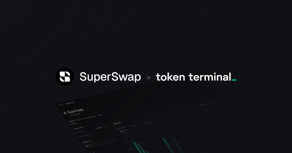 SuperSwap overview | Token Terminal
