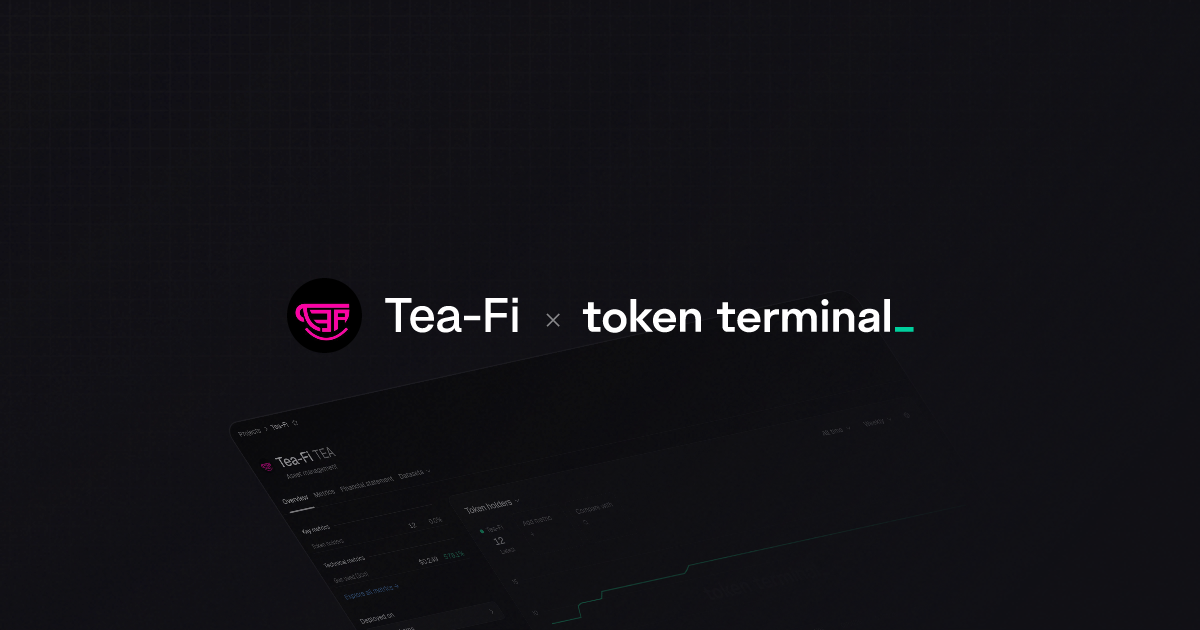 Tea-Fi overview | Token Terminal