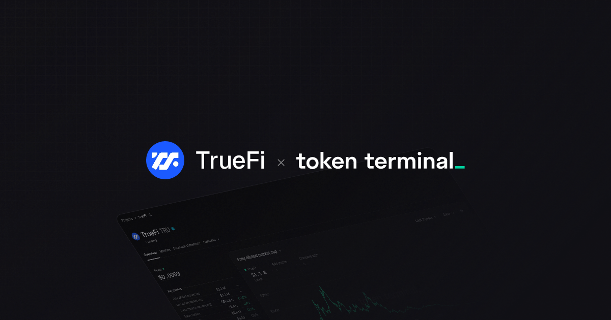 TrueFi overview | Token Terminal