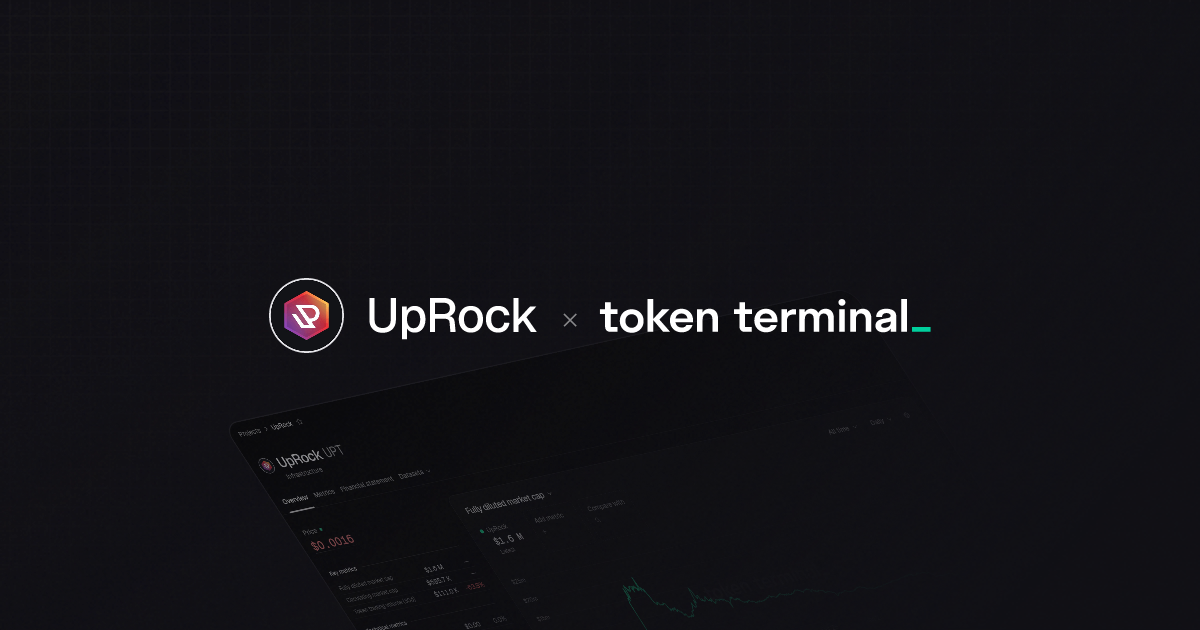 UpRock overview | Token Terminal