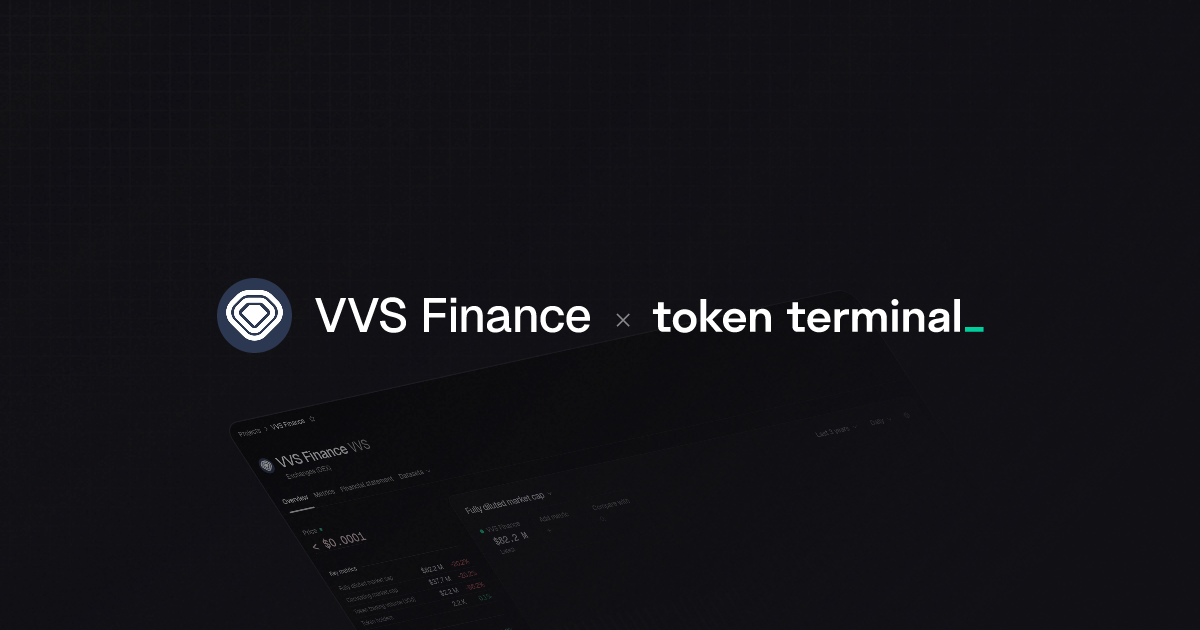 VVS Finance overview | Token Terminal